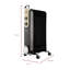 Rediffusion Vintage 2000w 9 Fin Oil Filled Radiator-183307579
