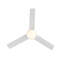 48" Lowe Profile Ceiling Fan with Light-510509335-509271609