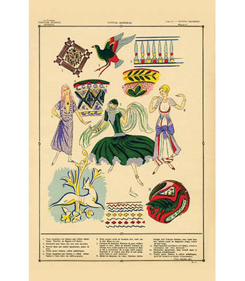 « modern égyptienne : patterns » par racinet, impression