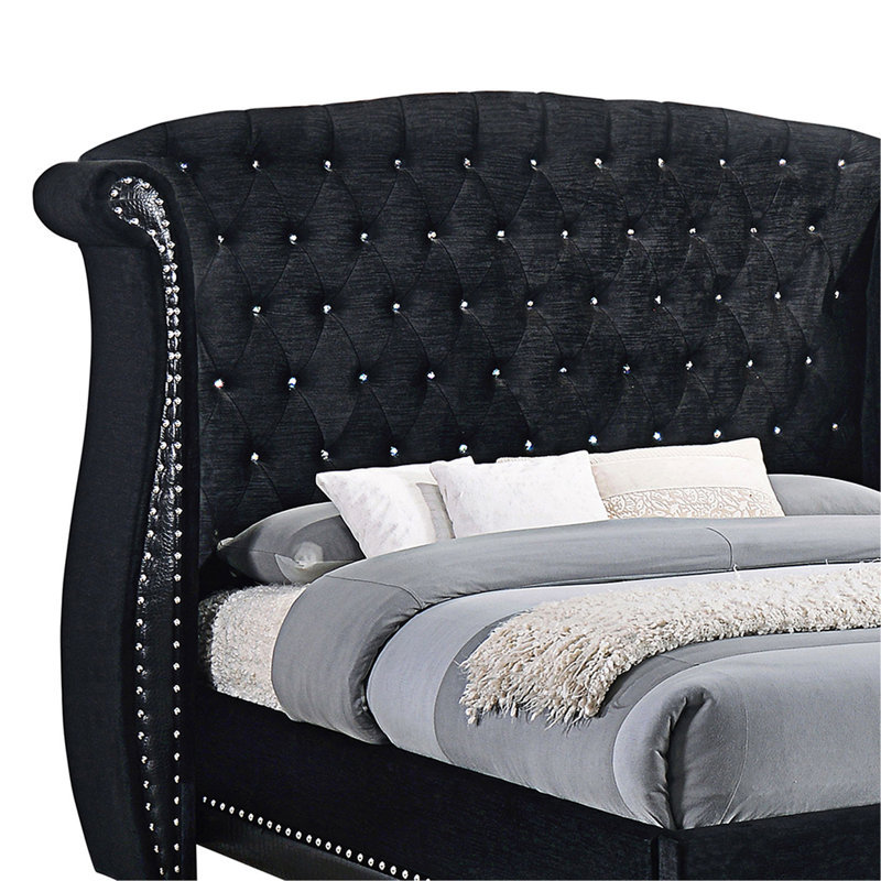 Black Queen Bed