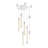 Sinkler 5 lights pendant in chrome