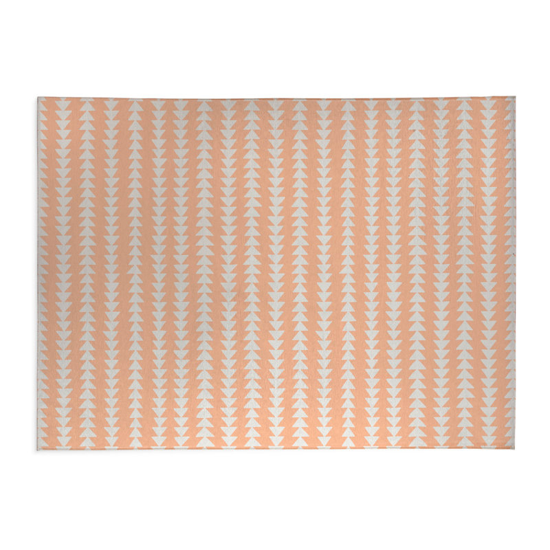 Tapis de cuisine Tribal Arrows, Rectangle 4pi x 6 pi, Pêche