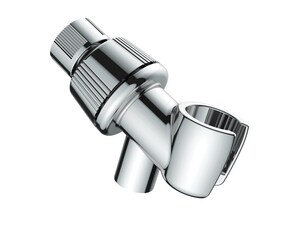 Support de douche à main en chrome, Chrome