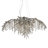 Montriel 12 - Light Steel Dimmable Tiered Chandelier-1357263441