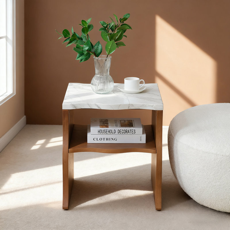 table d'angle, Noyer