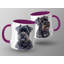 11oz Watercolour Schnauzer Design Coffee Mug-1093943387