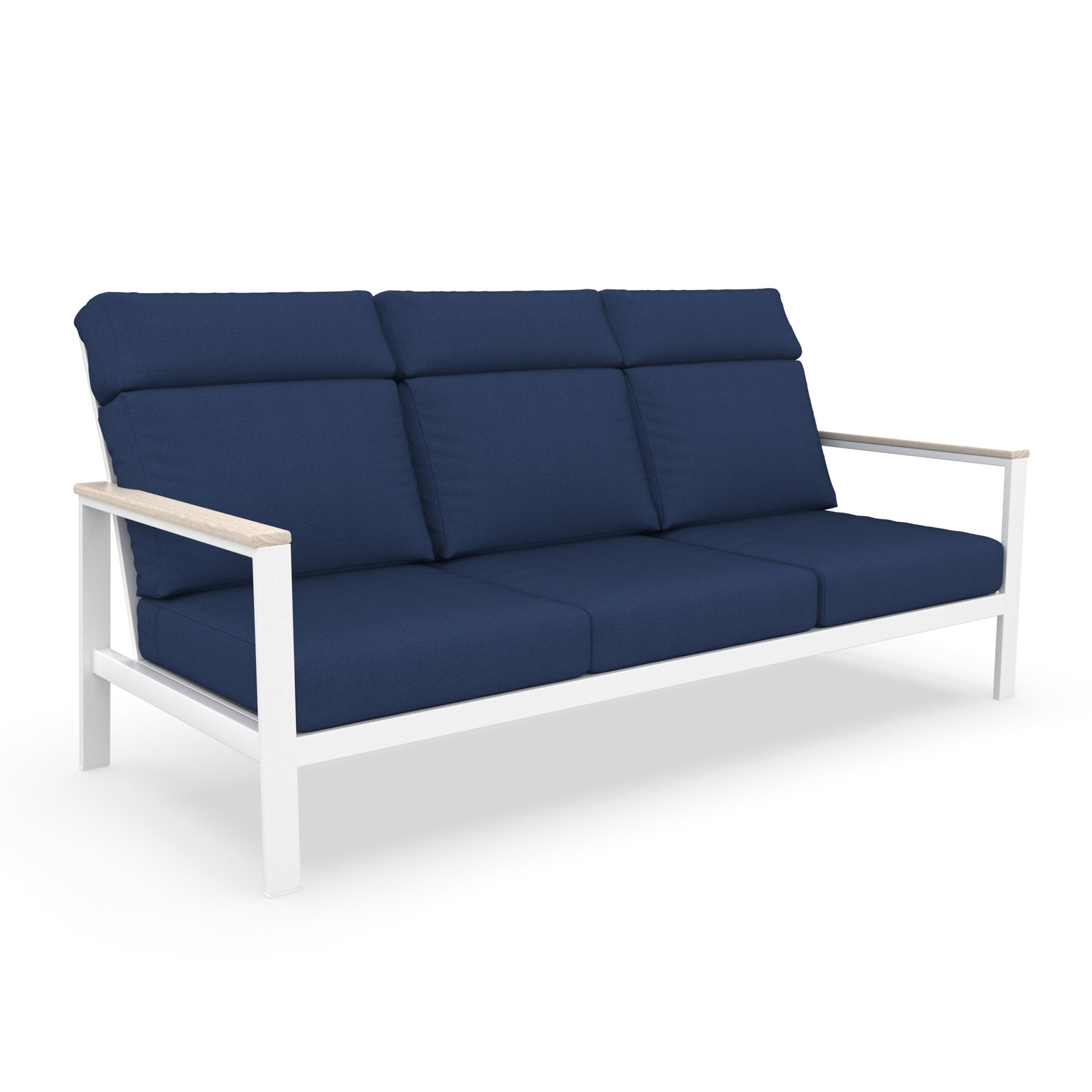 Townsend 80" Sunbrella® Patio Sofa, Blue