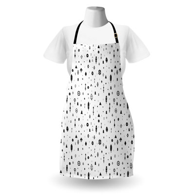 Geometric Bib Apron