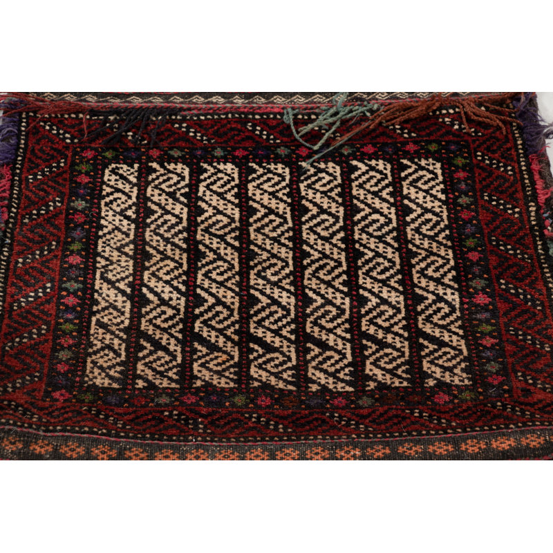 Antique One-of-a-Kind 1'9X4'2 Hand Knotted Area Rug