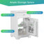 Meuble-lavabo de 20 po avec lavabo, armoire de salle de bain avec porte à fermeture douce, support de rangement et tablette réglable-2126160502