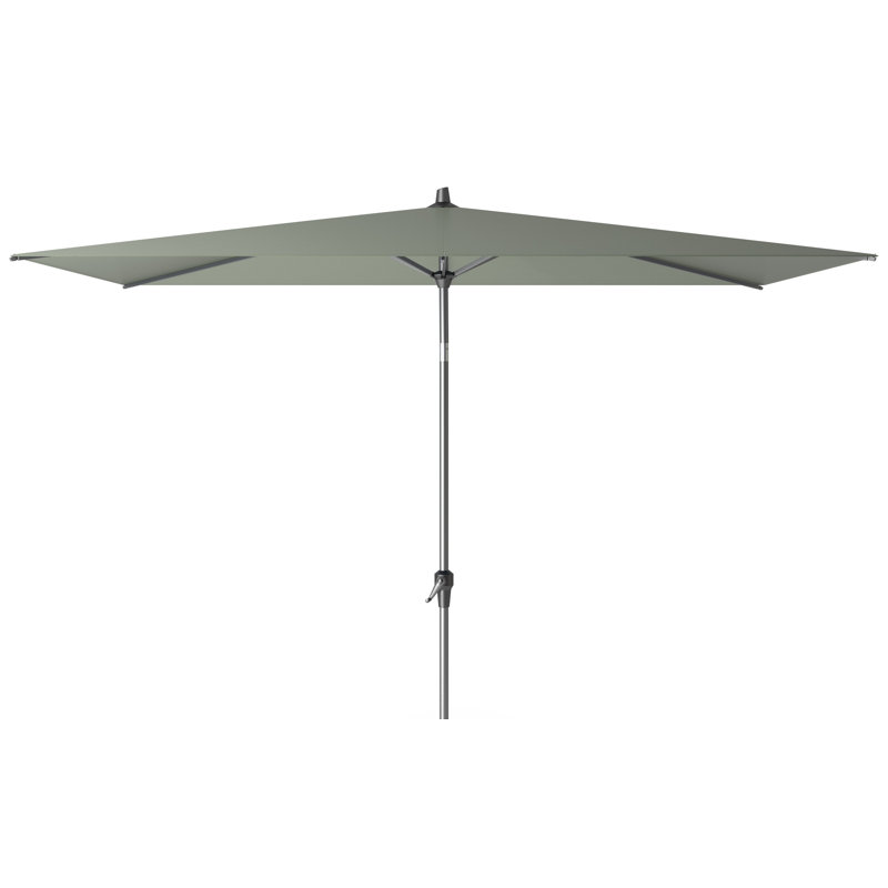 300cm X 200cm Rectangular Tilt Market Parasol, Green