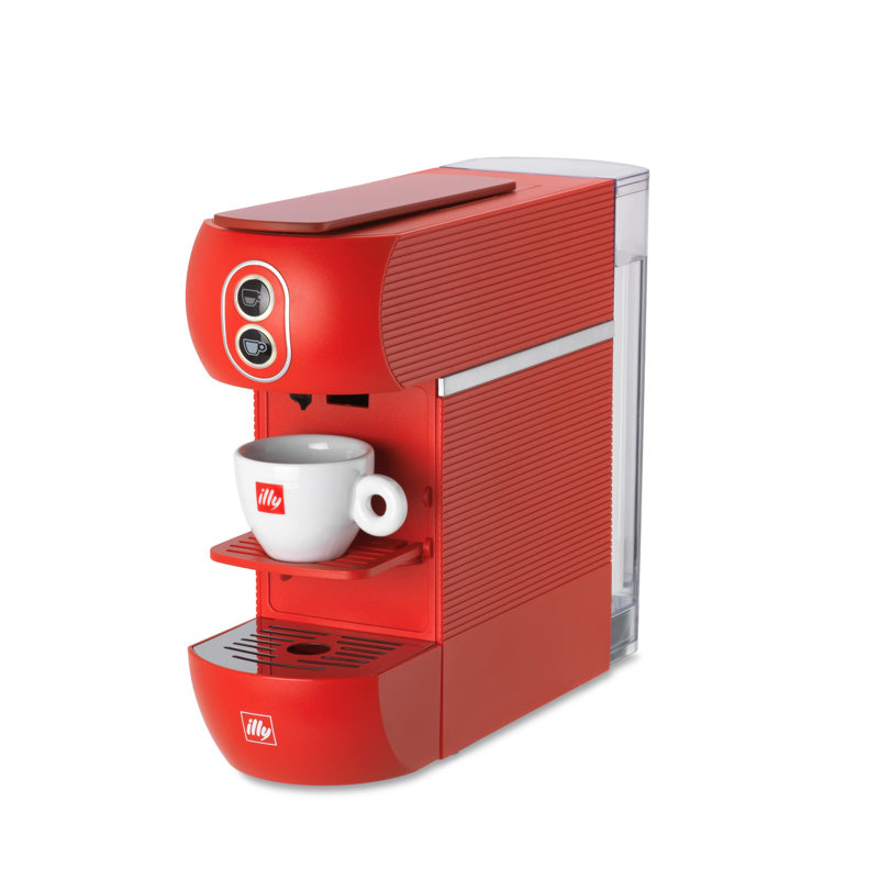 Machine à café illy Easy pour dosettes ESE illy, Rouge