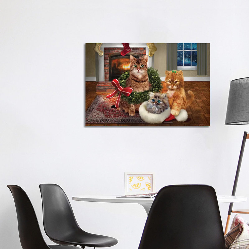 Three's Company by Giordano Studios - Wrapped Canvas Painting, 101.6 cm H x 66.04 cm W x 1.91 cm D