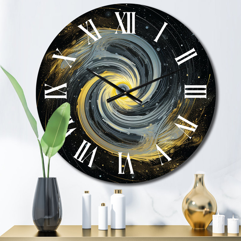 Horloge murale en métal, Petit