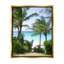 Palmiers près de la plage par Noah Bay - reproduction-91325555-91325551