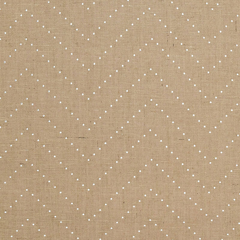Papier peint Schumacher x Celerie Kemble Colton, Naturel / Argenté