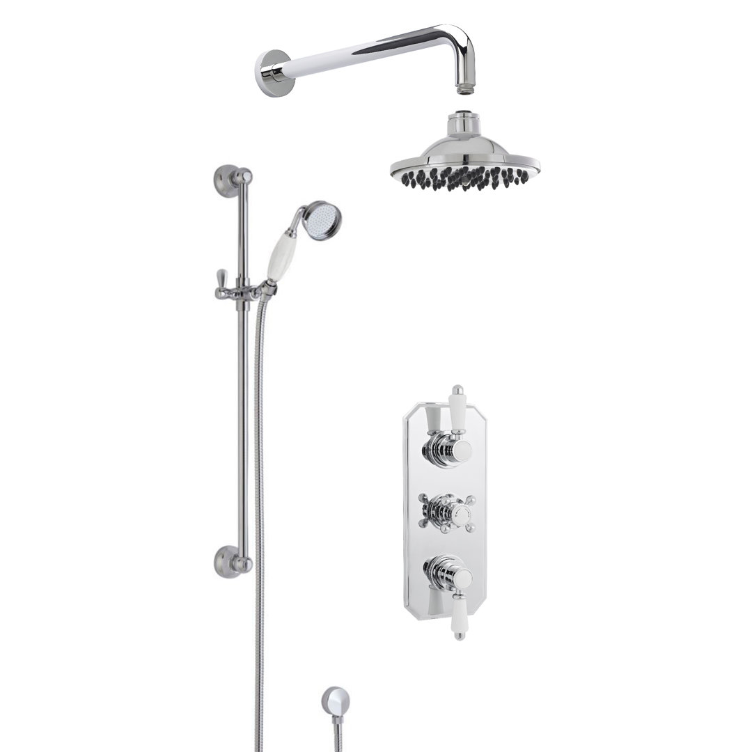 Thermostatic Shower with Dual Shower Head