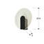 Shanesia 1-Light LED Matte Black Wallchiere