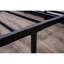 Sommier plateforme moderne en acier noir-870004474