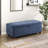 Piedmont 50" Modern & Contemporary Boucle Storage Bench with Integrated Interior Storage, Stylish Solid Wood Legs-1090846818