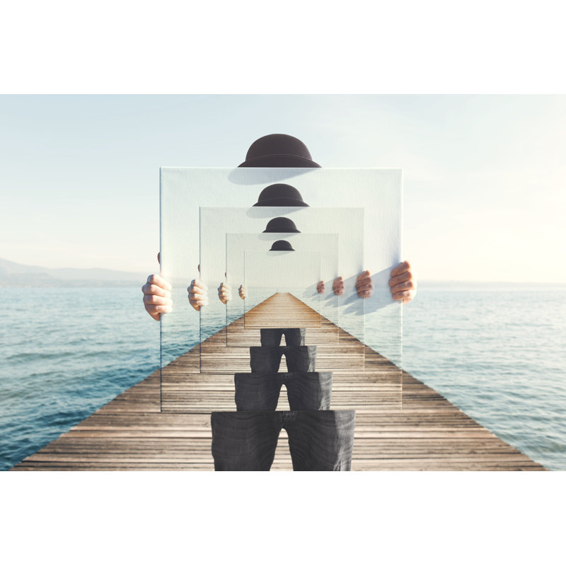 Enigmatic Picture On Canvas by Francescoch - Wrapped Canvas Print, 61cm H x 91cm W x 3.8cm D