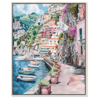 «Lush Coastal Villa Entrance» par Art Remedy