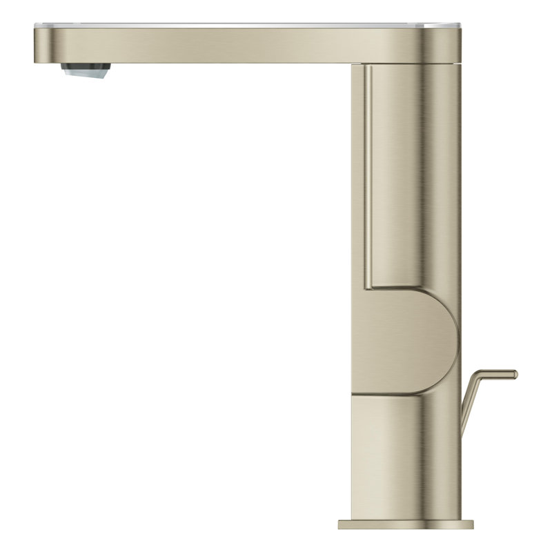 Plus Single Hole Bathroom Faucet with Drain Assembly, Brushed Nickel Infinity