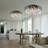 24 Inch French Retro 6-light Crystal Ceiling Lamp