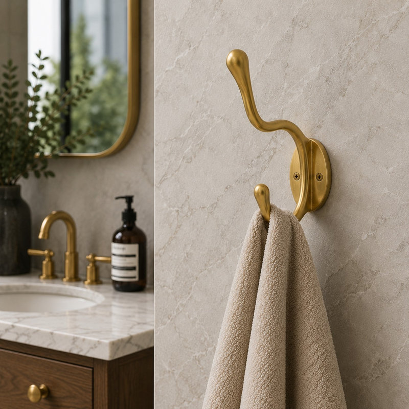 Arcadia - Wall Brass Hook