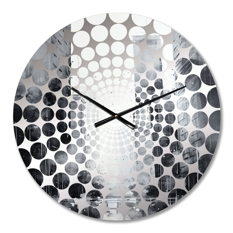 Horloge murale Aarryn - Skyscrapers, Médium