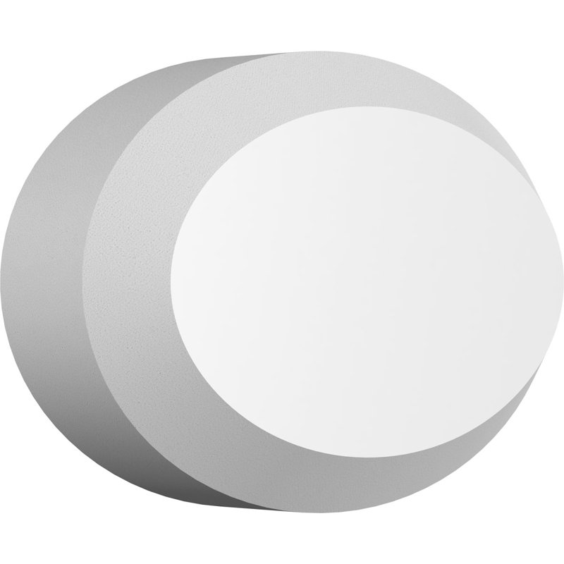 Rosette standard Dalton avec bord biseauté, H 2 po x l 3 po x P 0,75 po