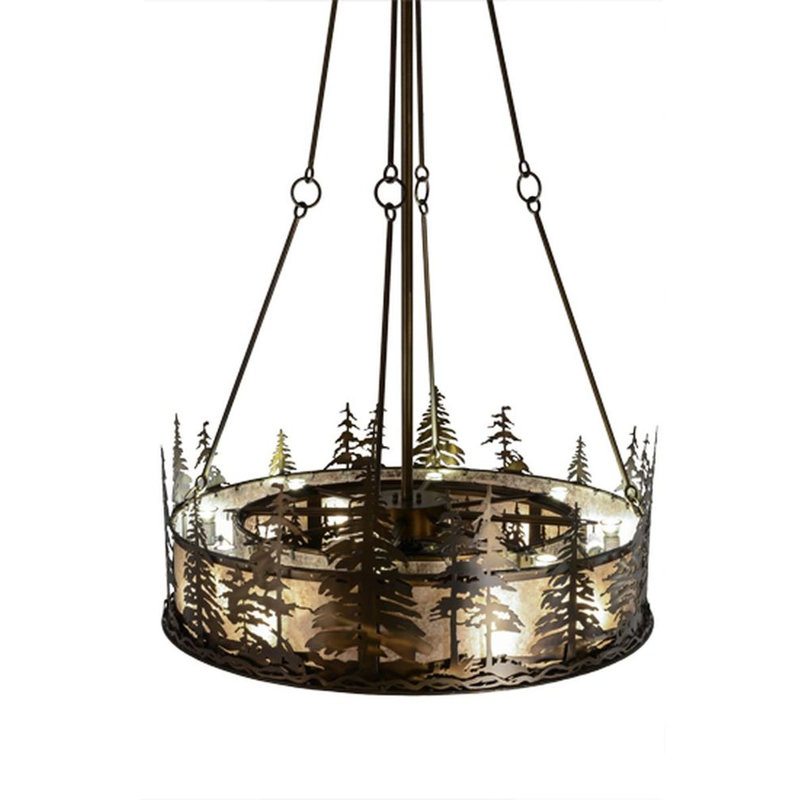 Tall Pines Downrod Ceiling Fan