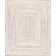 Tapis intérieur / extérieur beige tressé à la main Lagos