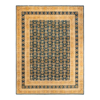 Classic One-of-a-Kind 9' 3" X 11' 10" Hand Knotted Area Rug