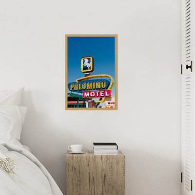 "Palomino" par Wozniak, impression sur toile encadrée