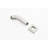 High Shower Head With Self-Cleaning Feature - 8X8x10 In, 1.8 Lbs, Stainless Steel, Brushed Nickel Fashionable 304 Steel Waterfall Self Nozzles Inches, Finish-121169357