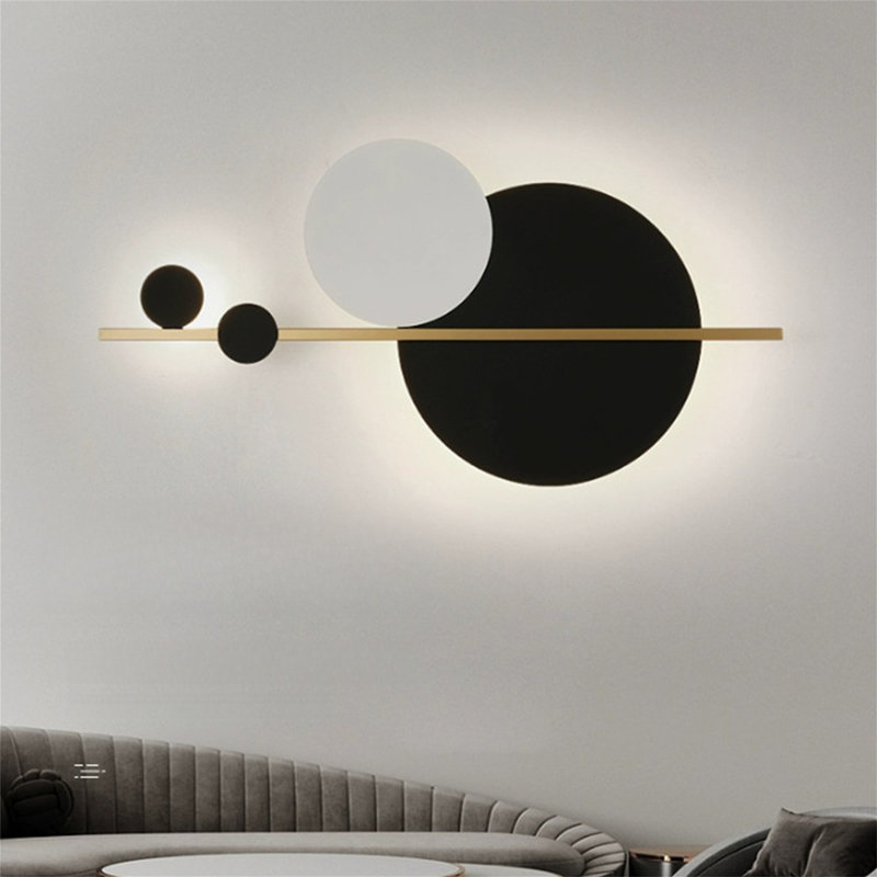 Aftinia LED Wallchiere, Black