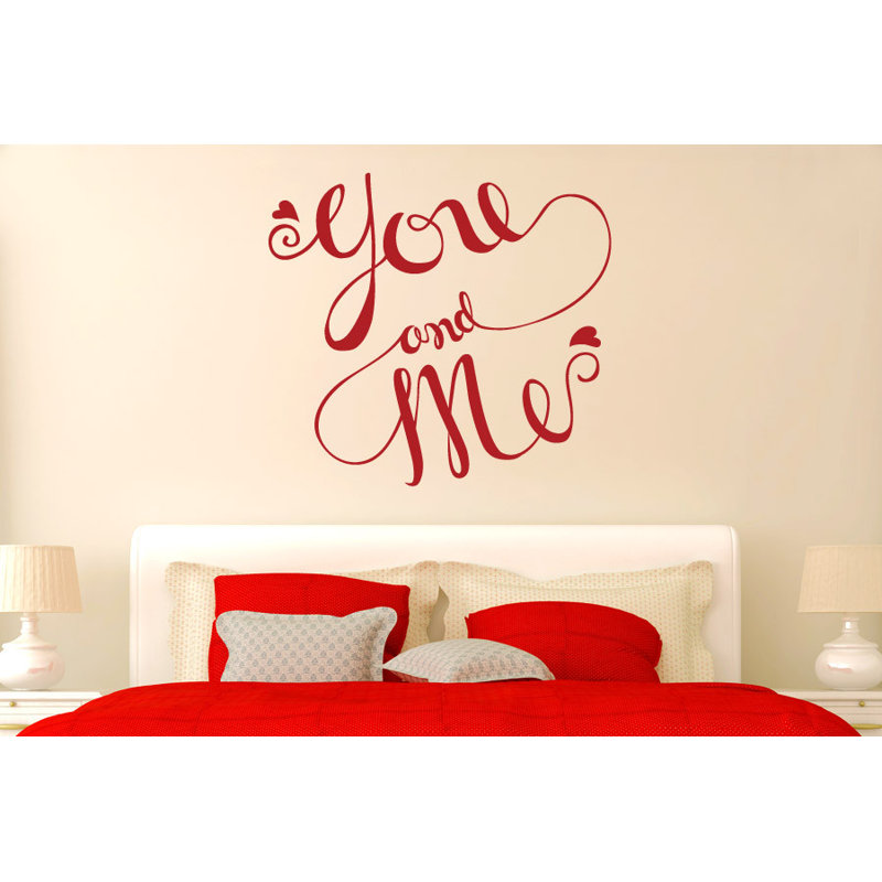 Wall Decal, Dark Red