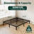 7" Steel Bed Frame Heavy-Duty Noise-Free No Boxspring Needed with Rubber Corner Guards-250813706