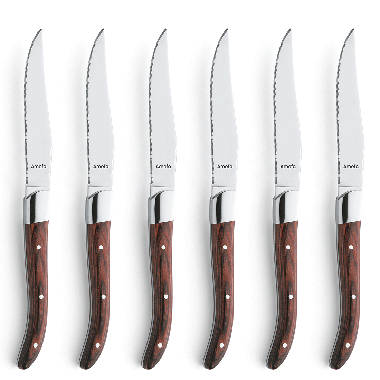 Tramontina Churrasco 6-piece steak knife set Jumbo, 29899-164