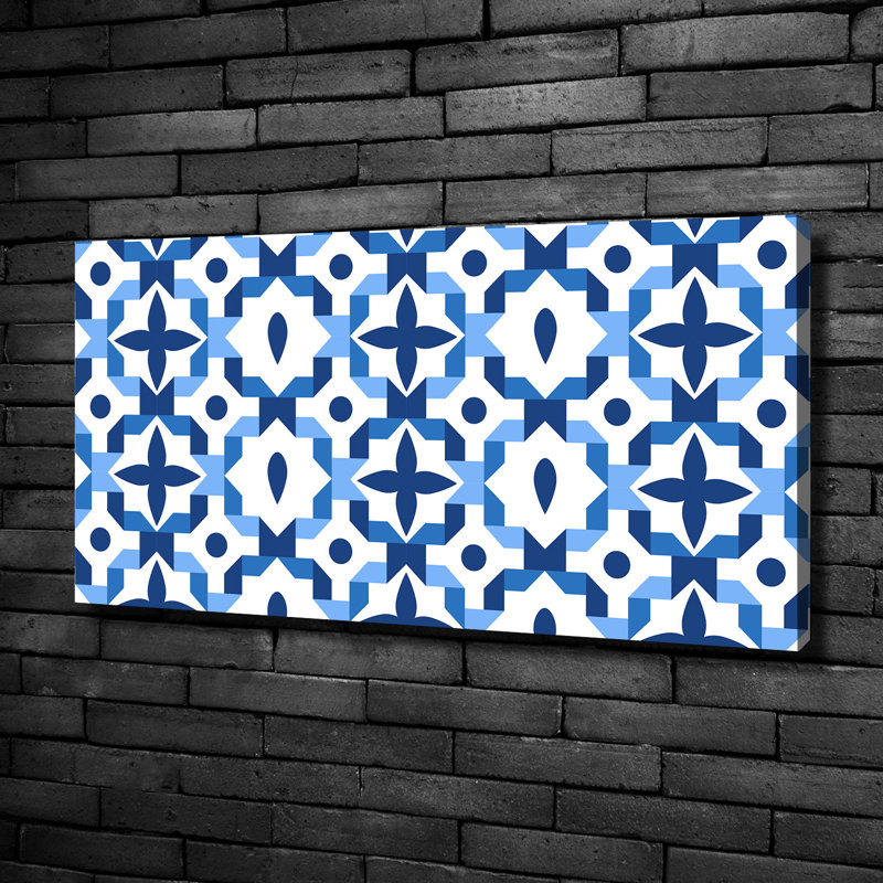 Geometric Background - Wrapped Canvas Print