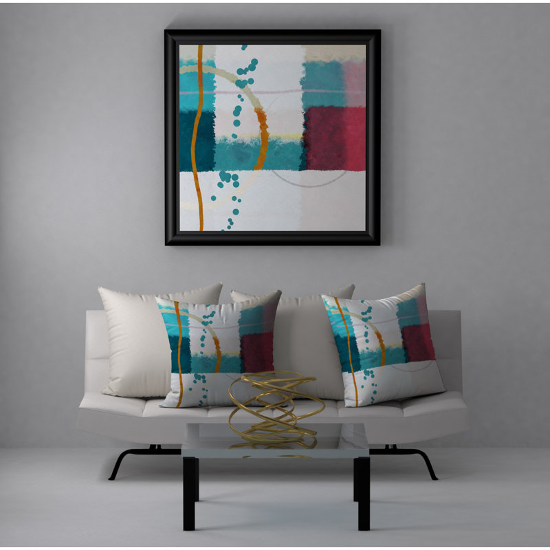  Housse et insert de coussin carré renommé Rewarding, 20 po x 20 po