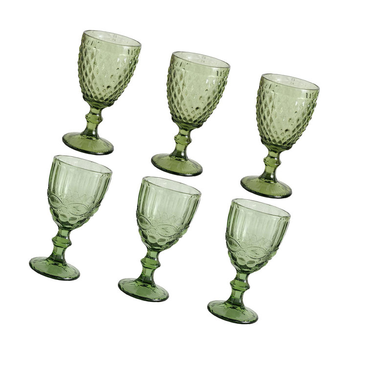 Barware Grande Goblet Wine Glasses (Set of 2/Set of 6) - The Decor