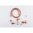 Handheld Bidet For Toilet - Rose Gold Metal, 2 Spray Modes Personal Hygiene Enhancement, Rust And Corrosion , Easy To Install Clean In Metal Construction, Dual Water Options, Rust, , Installation-121676149