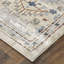 Claymore traditionnel floral et botanique, brun clair / bleu / rouge-97925031