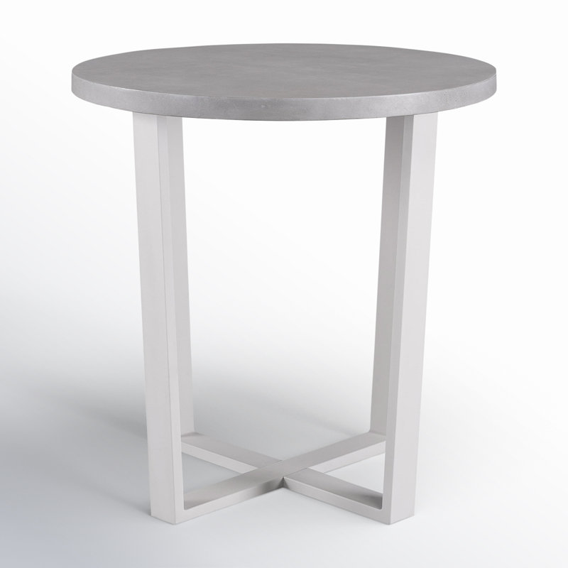 South Beach Outdoor Round Side Table, 28"