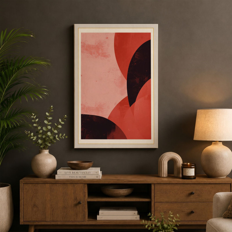 Print, 30x20 - 76.2 x 50.8 cm, Teal Border