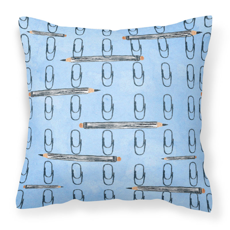  Coussin extérieur Organisé, Bleu, 18 po x 18 po