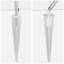Fence Post Set Set Of 2 Metal Medium Durable-1477023833-1477023834