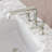 Avallon 8 in. Widespread, Sleek Handle, Bathroom Faucet-60652761